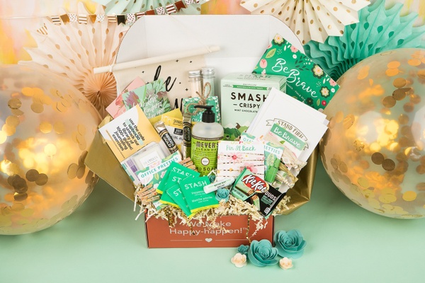 Monthly Encouragement Box for Women with a Faith-Based Theme Filled with Soul + Self-Care Products