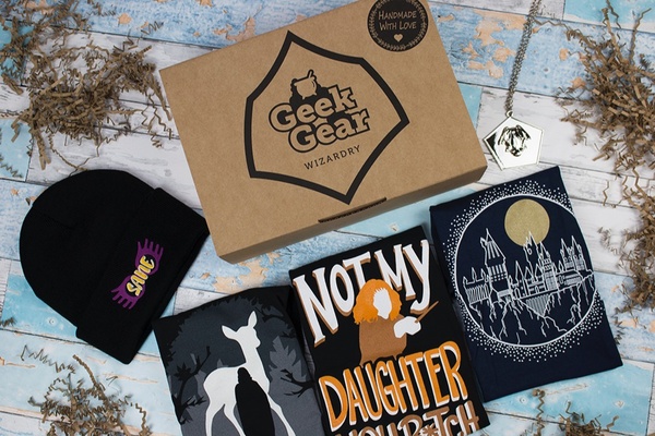 Geek Gear Monthly Wizardry Subscription Box Cratejoy