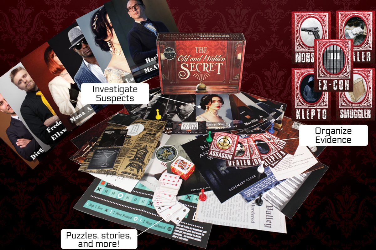 The Deadbolt Mystery Society Monthly Box