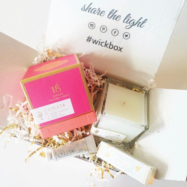Wickbox Luxury Candle Subscription Box Cratejoy