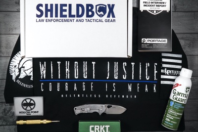 SHIELDBOX - A monthly subscription designed for the law enforcement professionals